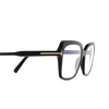 Occhiali da vista Tom Ford FT5947-B 001 shiny black - anteprima prodotto 3/4