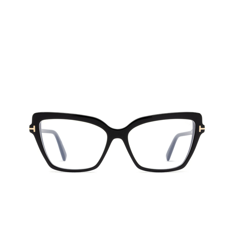 Lunettes de vue Tom Ford FT5948-B 001 shiny black - 1/4