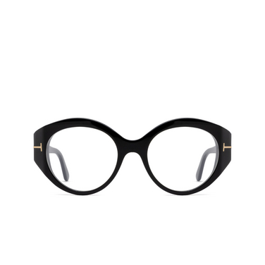 Lunettes de vue Tom Ford FT5950-B 001 shiny black - Vue de face