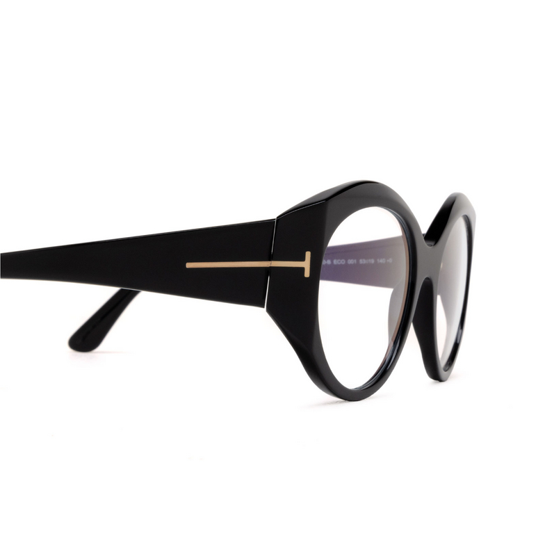 Gafas graduadas Tom Ford FT5950-B 001 shiny black - 3/4