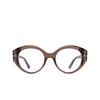 Lunettes de vue Tom Ford FT5950-B 048 shiny dark brown - Vignette du produit 1/4