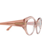 Tom Ford FT5950-B Eyeglasses 072 shiny light pink - product thumbnail 3/4