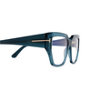 Tom Ford FT5951-B 092 shiny blue - Vignette du produit 3/4