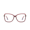 Tom Ford FT5953-B Korrektionsbrillen 069 shiny bordeaux - Produkt-Miniaturansicht 1/4