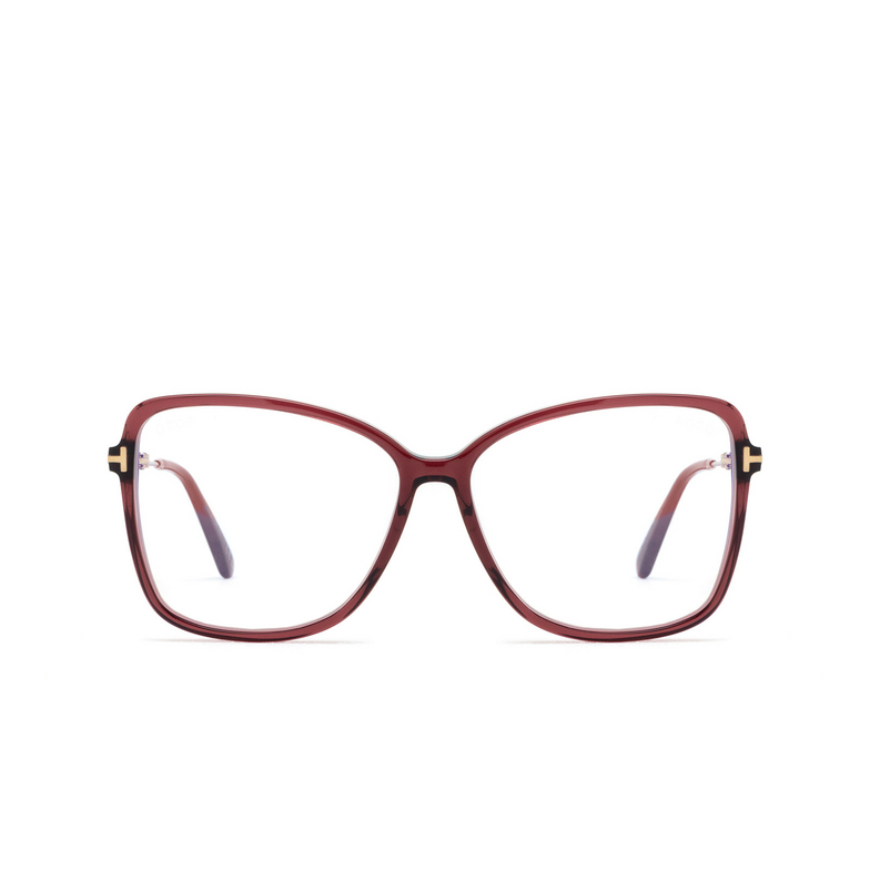 Gafas graduadas Tom Ford FT5953-B 069 shiny bordeaux - 1/4