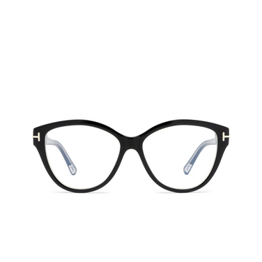 Tom Ford FT5954-B Eyeglasses 003 black / crystal - front view
