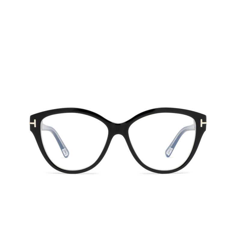 Tom Ford FT5954-B Eyeglasses 003 black / crystal - 1/4