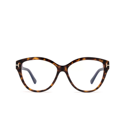 Tom Ford FT5954-B Eyeglasses 056 coloured havana