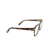 Tom Ford FT5955-B Korrektionsbrillen 055 havana / monocolor - Produkt-Miniaturansicht 2/4