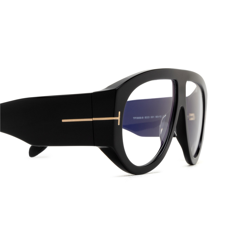 Gafas graduadas Tom Ford FT5958-B 001 shiny black - 3/4
