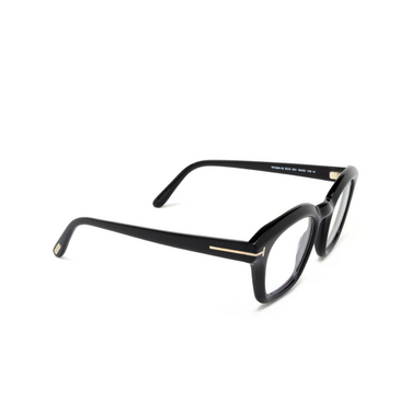 Tom Ford FT5961-B Eyeglasses 001 shiny black - three-quarters view
