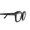 Gafas graduadas Tom Ford FT5961-B 001 shiny black - Miniatura del producto 3/4