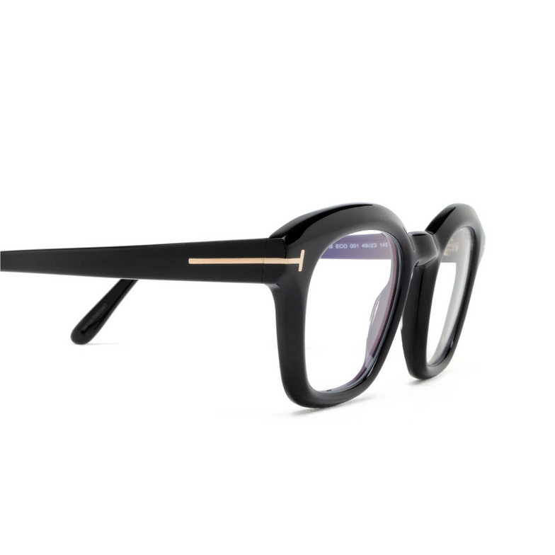 Tom Ford FT5961-B Eyeglasses 001 shiny black - 3/4