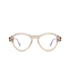 Tom Ford FT5962-B Eyeglasses 045 shiny light brown - product thumbnail 1/4