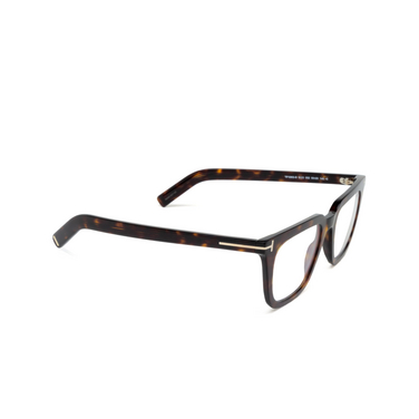 Occhiali da vista Tom Ford FT5963-B 052 dark havana - tre quarti