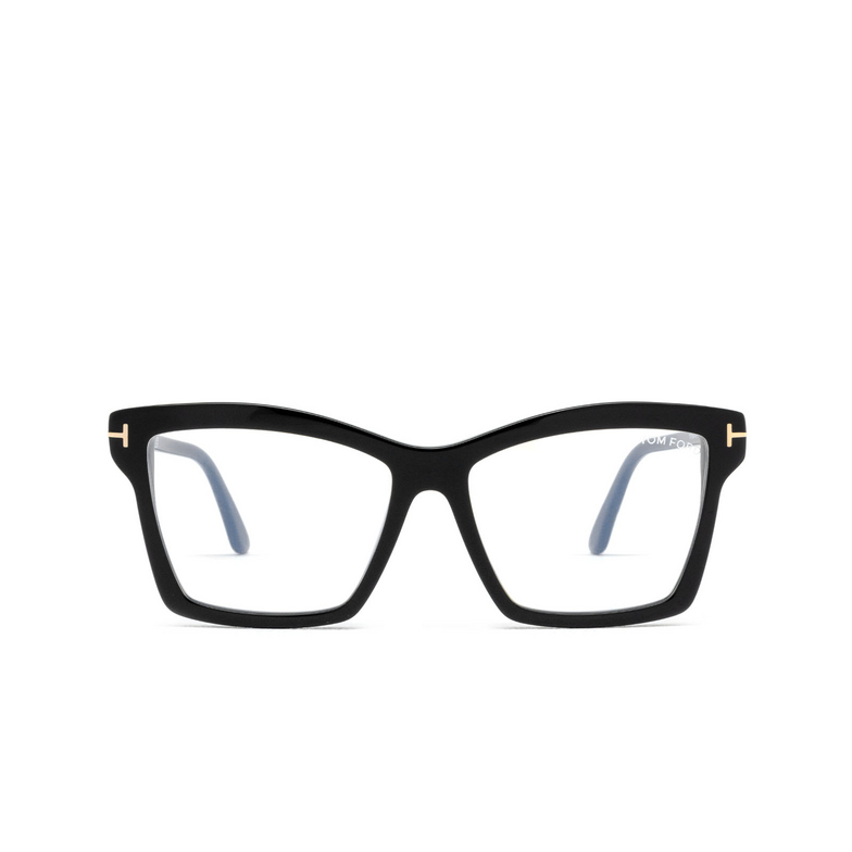 Tom Ford FT5964-B Eyeglasses 001 shiny black - 1/4