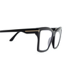 Occhiali da vista Tom Ford FT5964-B 001 shiny black - anteprima prodotto 3/4