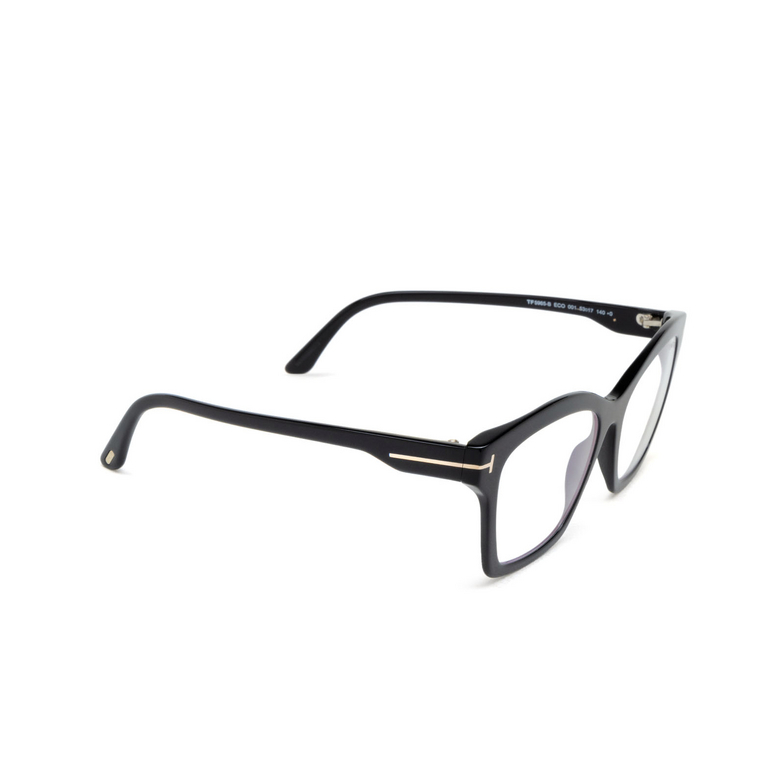 Lunettes de vue Tom Ford FT5965-B 001 shiny black - 2/4