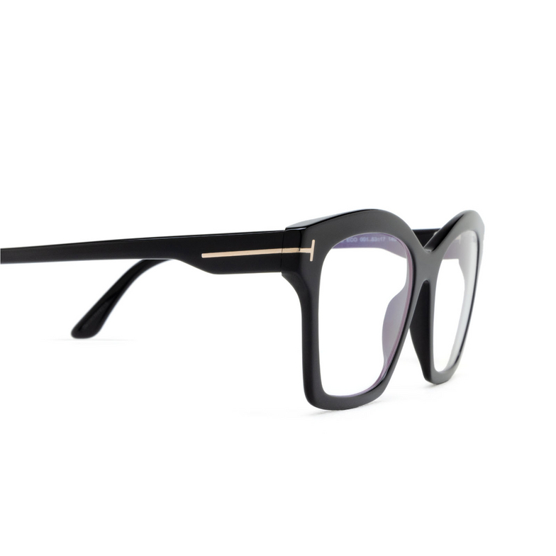 Tom Ford FT5965-B Eyeglasses 001 shiny black - 3/4