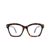 Tom Ford FT5965-B Eyeglasses 052 dark havana - product thumbnail 1/4