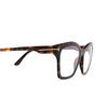 Tom Ford FT5965-B Eyeglasses 052 dark havana - product thumbnail 3/4