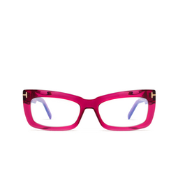 Tom Ford FT5966-B Eyeglasses 075 shiny dark fuxia