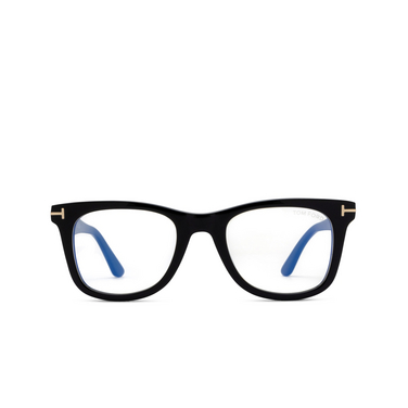 Lunettes de vue Tom Ford FT5970-B 001 shiny black - Vue de face