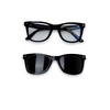 Occhiali da vista Tom Ford FT5970-B 001 shiny black - anteprima prodotto 5/6