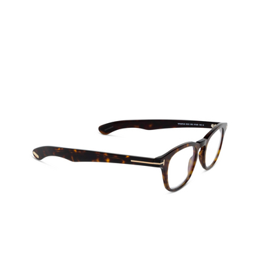 Tom Ford FT5976-B 052 dark havana - Dreiviertelansicht