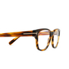 Tom Ford FT5977-B Eyeglasses 050 shiny dark brown - product thumbnail 3/4