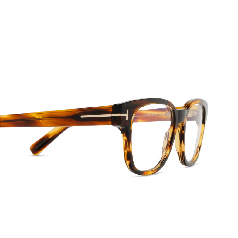 Tom Ford FT5977-B Eyeglasses 050 shiny dark brown - 3/4