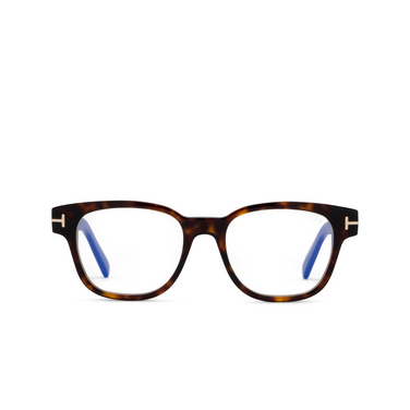 Lunettes de vue Tom Ford FT5977-B 052 dark havana - Vue de face