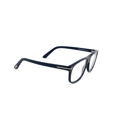 Occhiali da vista Tom Ford FT5978-B 090 shiny blue - tre quarti
