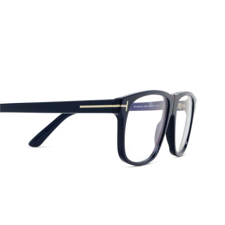 Occhiali da vista Tom Ford FT5978-B 090 shiny blue - 3/4