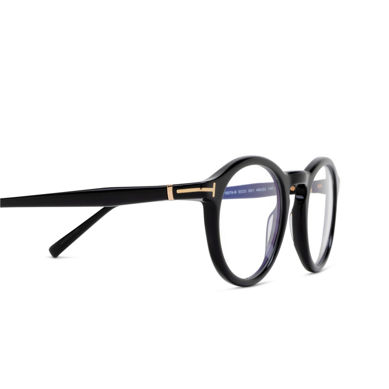 Tom Ford FT5979-B Eyeglasses 001 shiny black - 3/4