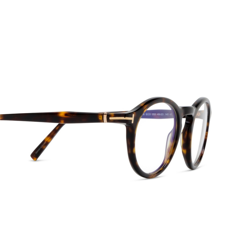 Lunettes de vue Tom Ford FT5979-B 052 dark havana - 3/4