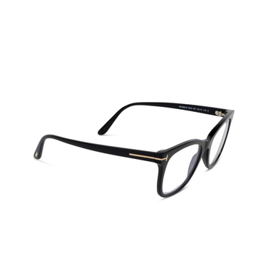 Tom Ford FT5986-B Eyeglasses 001 havana / gradient - three-quarters view