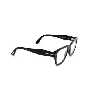 Tom Ford FT5988-B Eyeglasses 001 shiny black - three-quarters view