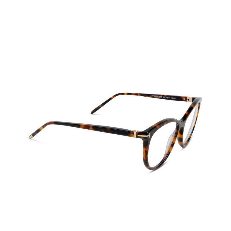 Occhiali da vista Tom Ford FT5990-B 052 dark havana - 2/4