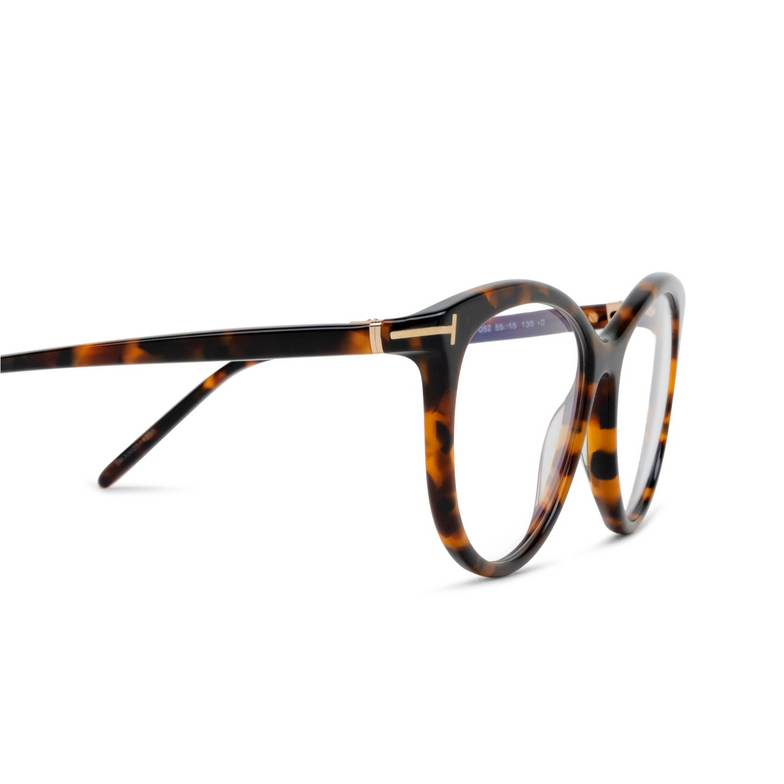 Occhiali da vista Tom Ford FT5990-B 052 dark havana - 3/4