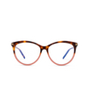 Tom Ford FT5990-B Eyeglasses 056 coloured havana - product thumbnail 1/4