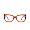 Tom Ford FT5991-B Eyeglasses 048 shiny dark brown - product thumbnail 1/4