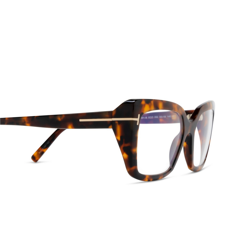 Tom Ford FT5991-B Eyeglasses 052 dark havana - 3/4