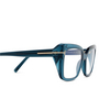 Tom Ford FT5991-B Eyeglasses 092 shiny blue - product thumbnail 3/4