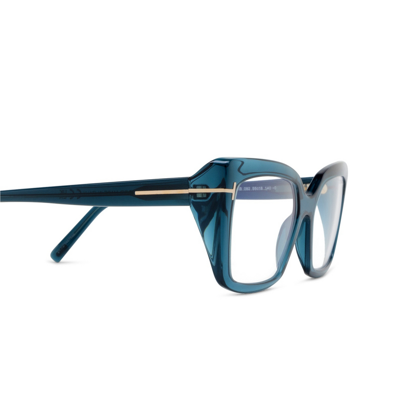 Tom Ford FT5991-B Eyeglasses 092 shiny blue - 3/4