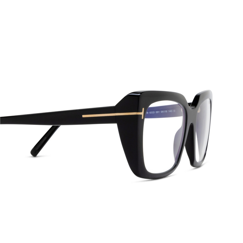 Tom Ford FT5992-B Eyeglasses 001 shiny black - 3/4