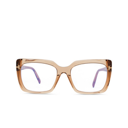 Gafas graduadas Tom Ford FT5992-B 045 shiny light brown