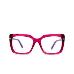 Tom Ford FT5992-B Eyeglasses 075 shiny dark fuxia