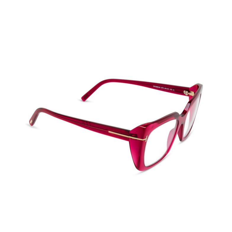 Tom Ford FT5992-B Eyeglasses 075 shiny dark fuxia - 2/4