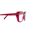 Tom Ford FT5992-B Eyeglasses 075 shiny dark fuxia - product thumbnail 3/4